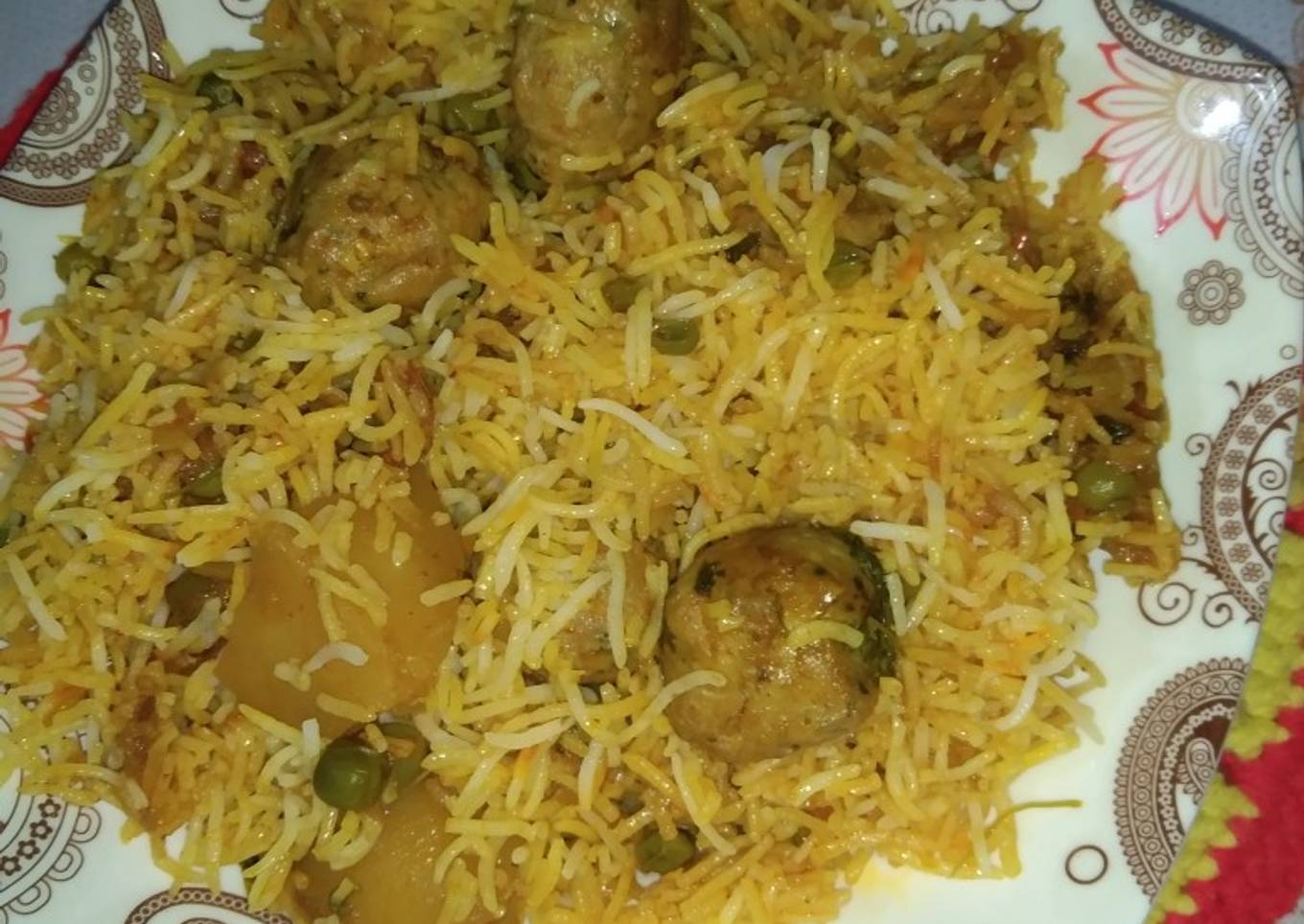 Kofta biryani