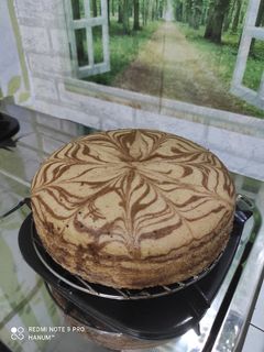 Foto resep Bolu Zebra Kukus White Coffe