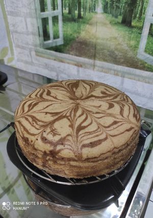 Foto resep Bolu Zebra Kukus White Coffe
