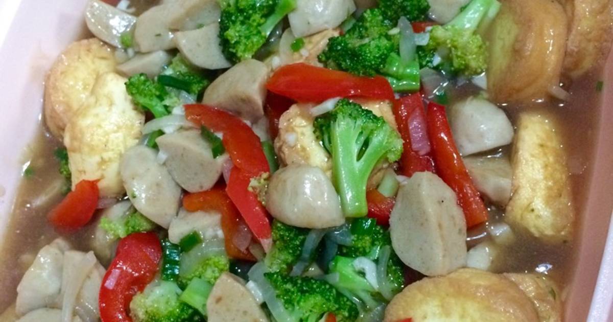 Resep Brokoli tofu saus tiram oleh tayara Cookpad