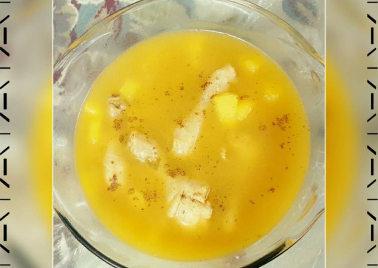 يخنة البطاطا والدجاج
