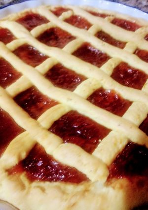 Una foto de Pastafrola de Membrillo