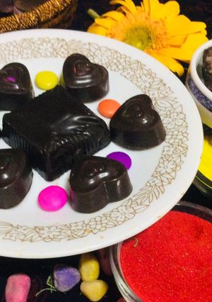 A picture of Stuffed chocolates.