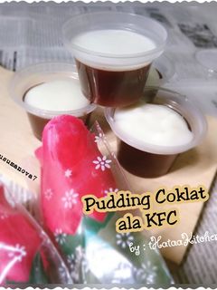 Foto resep 35. Pudding Cokelat ala KFC