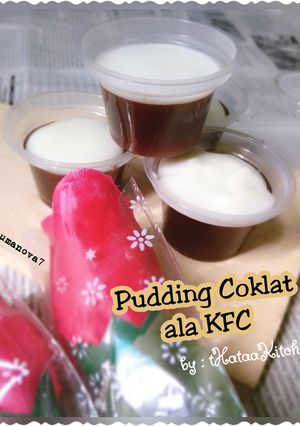 Foto resep 35. Pudding Cokelat ala KFC