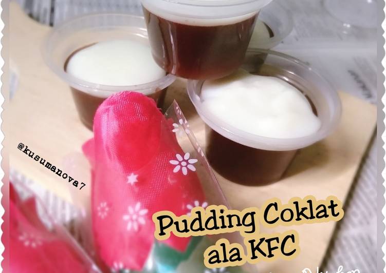 35. Pudding Cokelat ala KFC
