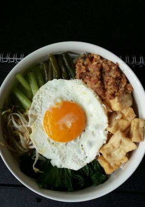 Foto resep Bibimbab Wonogiri/Pecel Sayur