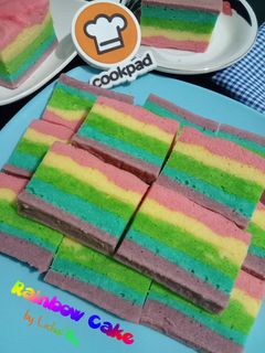Foto resep Rainbow Cake Ny. Liem