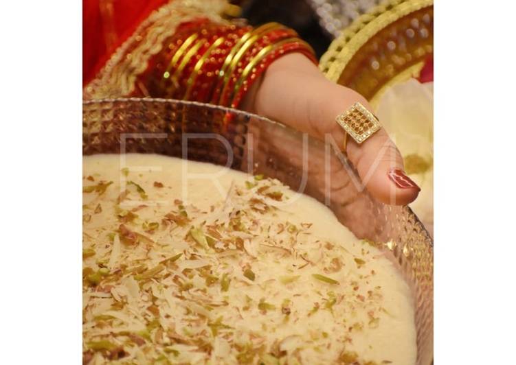 How to Make Quick Shahi kheer