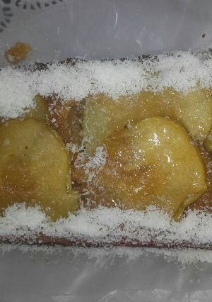 Una foto de Torta de manzanas