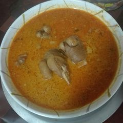 Hyderabadi style Lamb nahari A picture of Hyderabadi style Lamb nahari.