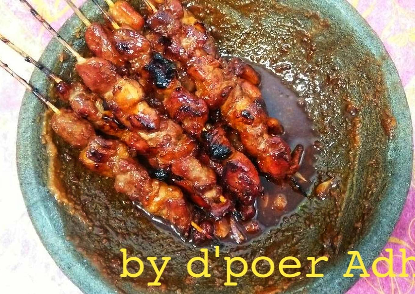 Sate Kambing Bumbu Kacang
