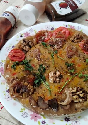 A picture of Nutty Focaccia bread.