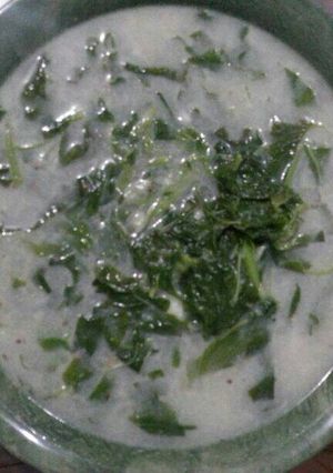 Foto resep Bobor bayam