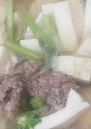 รูปของ ต้มจืดเต้าหู้หมูสับ