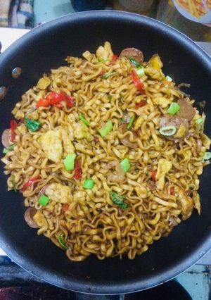 Foto resep Mie goreng bakso jawa