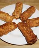 Arrolladitos de kanikama o surimi