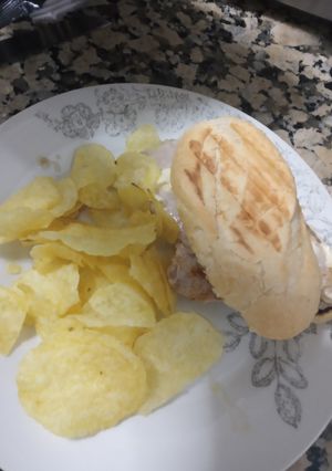 Una foto de Pepito de lomo con alioli ligero