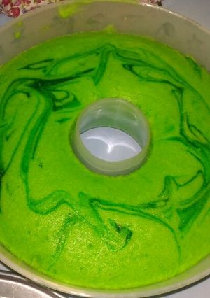 Foto resep Bolu pandan 1 telur