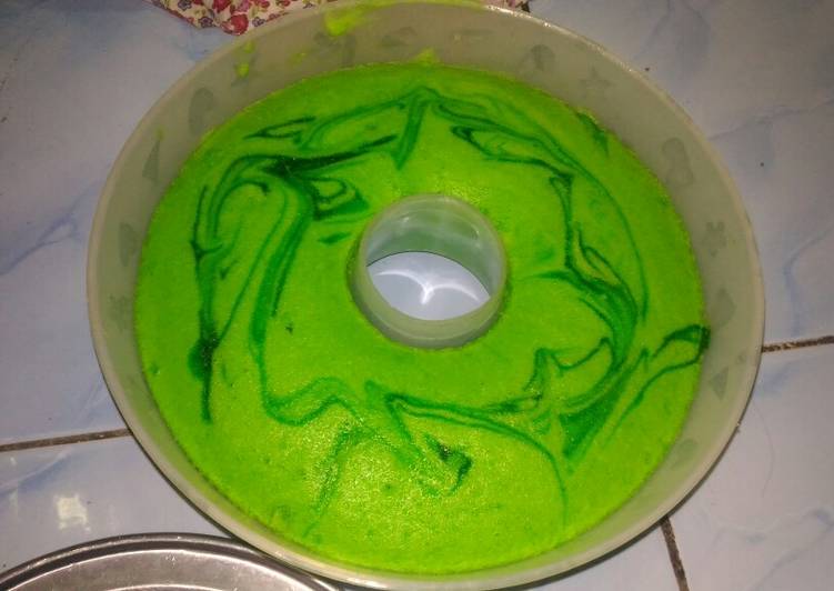 Bolu pandan 1 telur