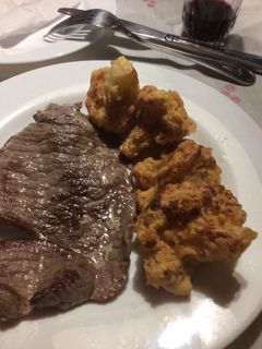 Una foto de Fritos de coliflor