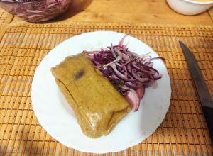 Una foto de Tamales