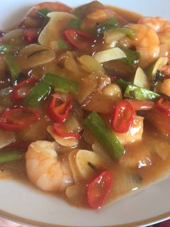 Foto resep Udang saus tiram