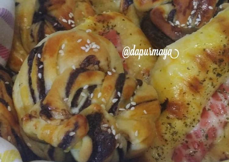 Roti konde coklat