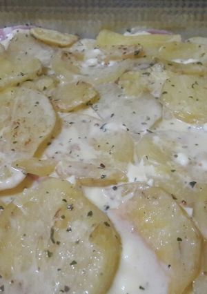 Una foto de Pastel de papas con Jamón y Queso