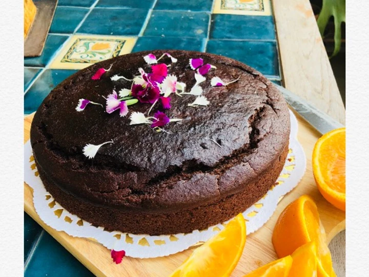 Easy Ways Prepare Recipes Vegan Orange and Chocolate cake the So Delicious Delicious.