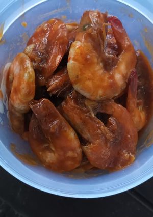 Foto resep Udang Mentega Saos Asam Manis