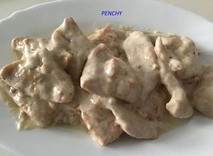 Foto principal de Pechuga de pollo con almendras al brandy