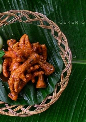 Foto resep Ceker Gongso