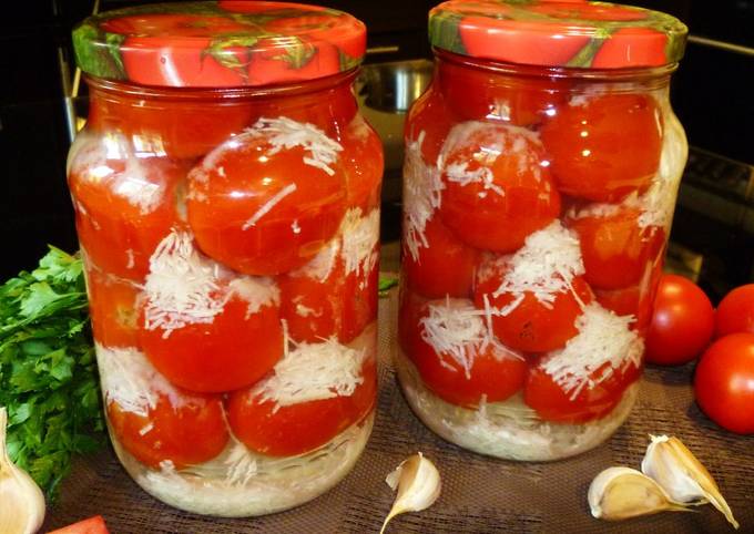 Пошаговый рецепт заготовки с овощами