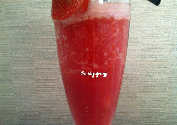 Resep Jus Stoberi Sehat yang Enak