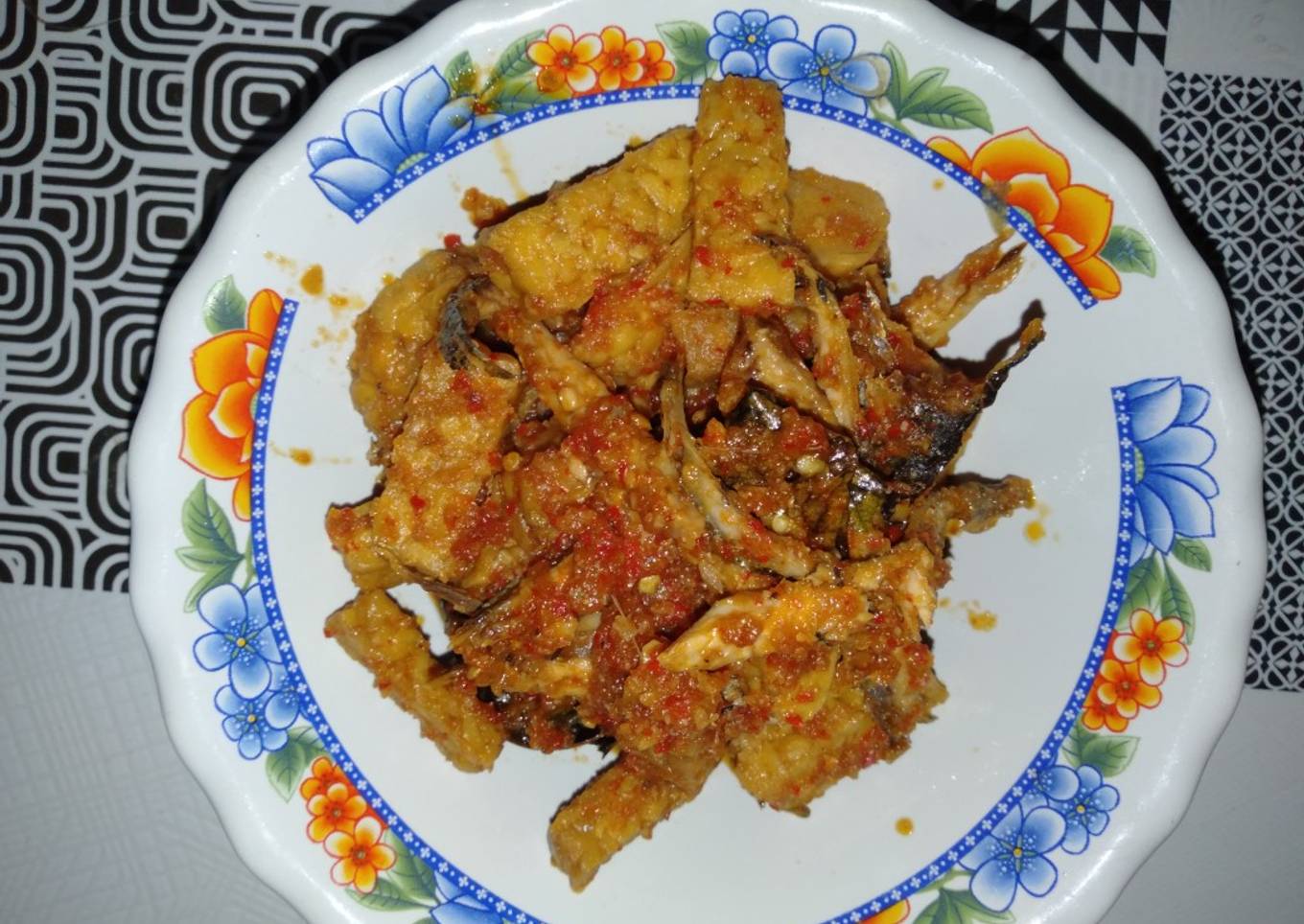 Pindang Tempe Bumbu Merah
