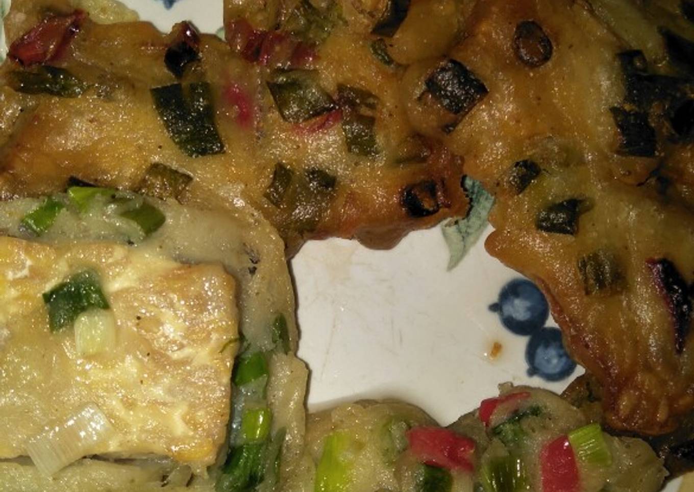 Tempe mandwan goreng dan kering