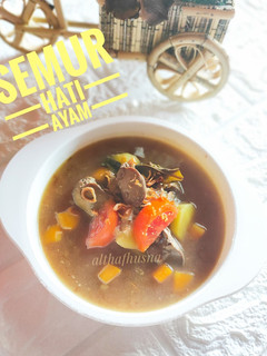 Foto resep 65. Semur Hati Ayam (MPASI)