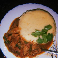 A picture of Mashed Potatoes.
