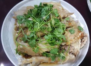 Foto resep Ayam pek cam ke (Hainan Chicken) edisi imlek