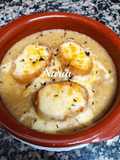 Sopa de cebolla y tomillo