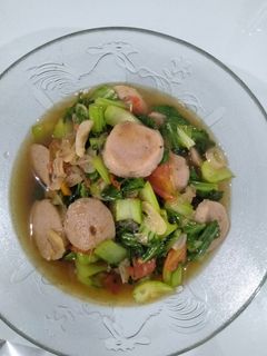 Foto resep Tumis pakcoy bakso