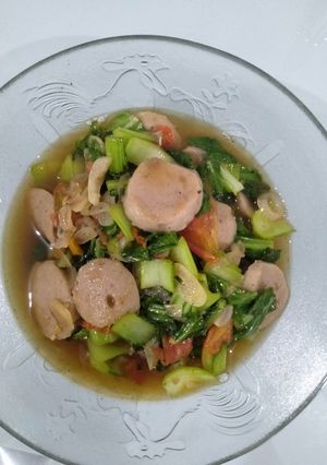 Foto resep Tumis pakcoy bakso