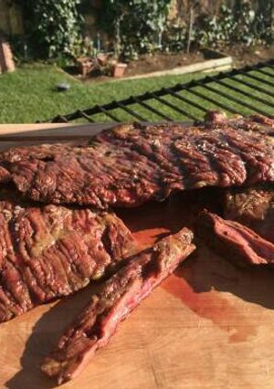 Una foto de Arrachera a la parrilla