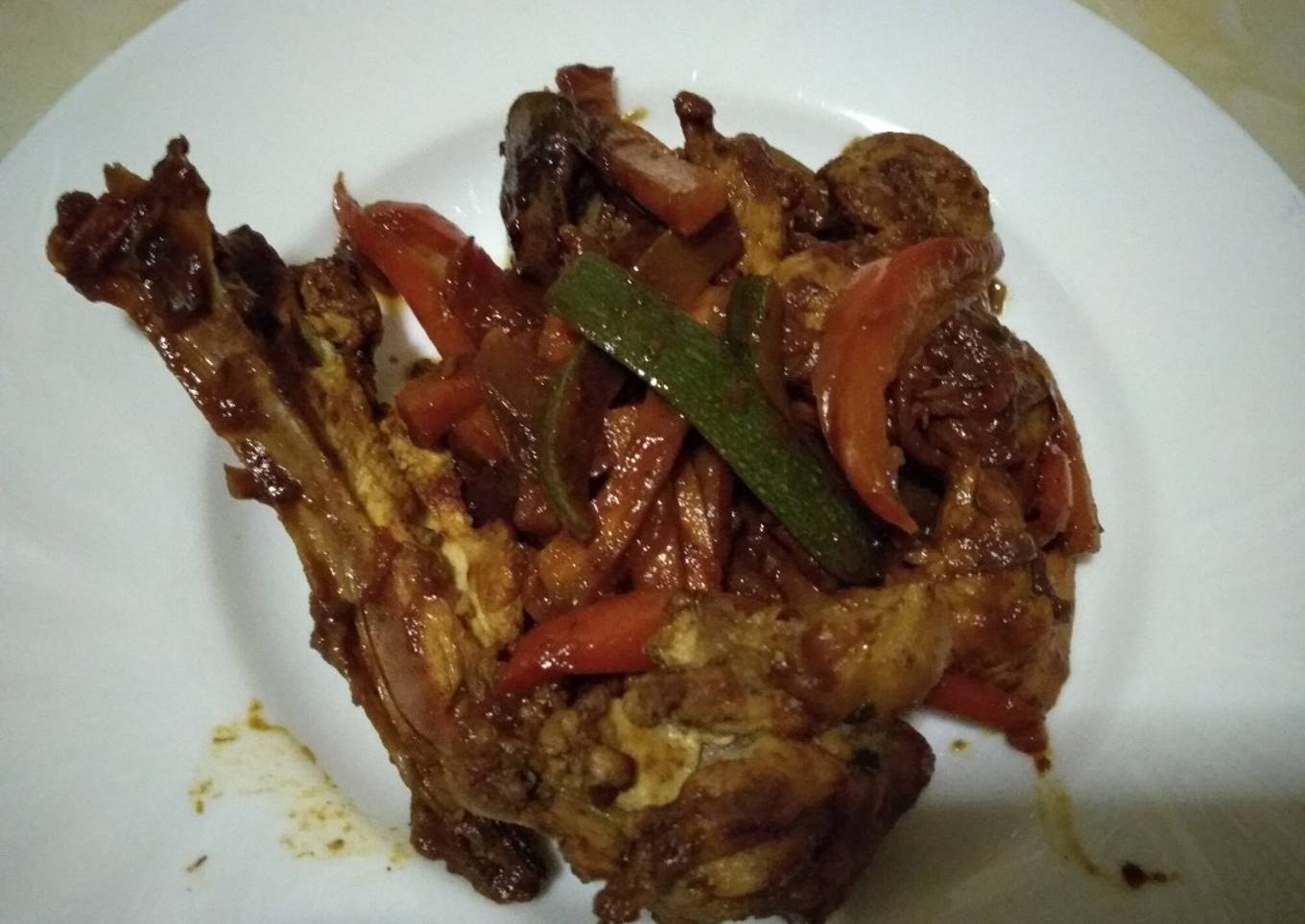 Stir fry chicken #4weekschallenge