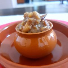 Temple style Kerala Payasam A picture of Temple style Kerala Payasam.
