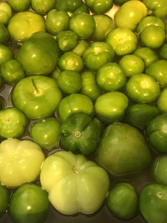 A picture of California Farm Green Tomato Salsa Verde.