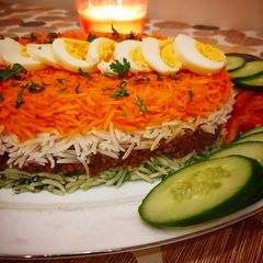 A picture of Rainbow Rice.