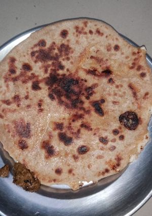 A picture of Paneer parantha.