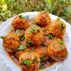 A picture of Chicken Kofta Curry.
